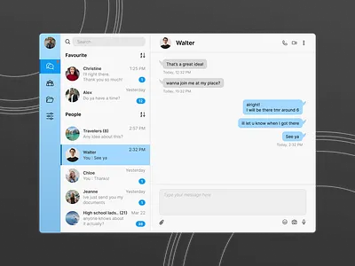 Day 13 : Direct Message ui