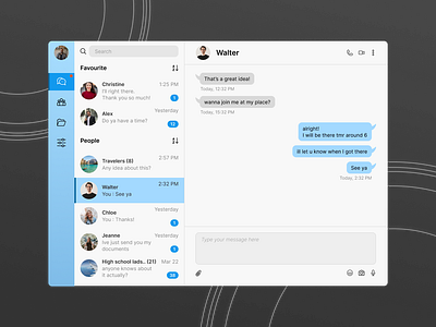 Day 13 : Direct Message ui