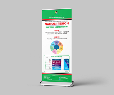 Roll-up Banner (Ministry of Education) ads banner branding graphic design rollup