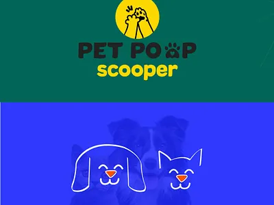 PET poop package branding graphic design