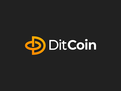 DitCoin, Logo Design abstract brand identity branding coin logo creative logo crypto currency logo crypto logo hire logo designer logo agency logo design logo designer logo mark logos modern logo payment logo technology