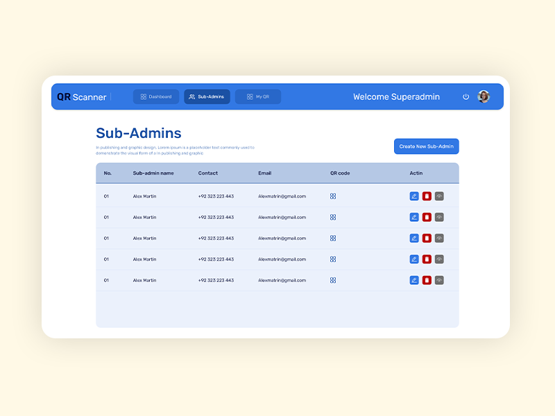 Access Control System app application deign branding dashboard design graphic design illustration logo naseebdesigner qr codes ui uiuxdesign vector website websitedesign