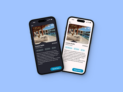 Day 67 - Hotel or Vacation Rental Booking app dailyui design ui ui design ux ux design