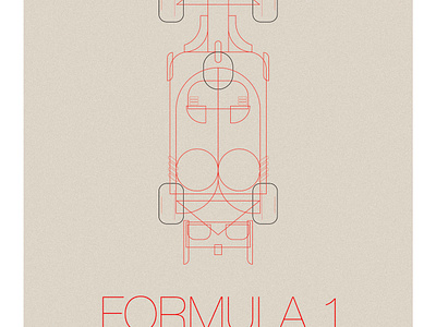 F1 Australian GP Poster branding design geometric design graphic design illustration linedrawing motorsport poster design vector