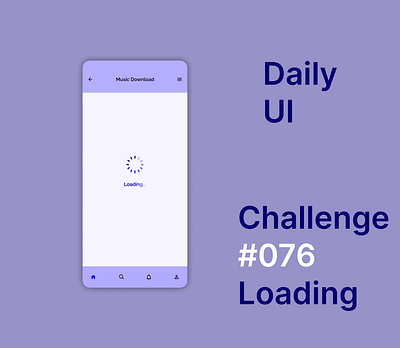 Daily UI Day 076, Loading app branding design graphic design ui ux