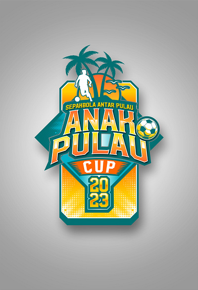 Graphic Design - Anak Pulau Cup 2023 graphic design indonesia key visual design logo makassar medal soccer sport tshirt vector