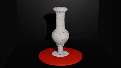 Flower Vas 3D modeling Software : Blender Rate: 15 USD 3d 3d rendering animation blender blender 3d blenderrender branding dmodeling product modeling product rendering product visualization