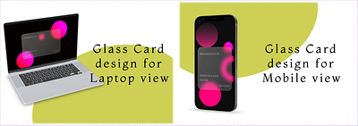 Glassmorphism for Cards 3d animation branding card desiging glass glassmorphism graphic design logo motion graphics ui ux vectors
