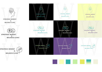 Logo Concepts for Strategic Mindset and Wellness Clinic branding graphic design logo