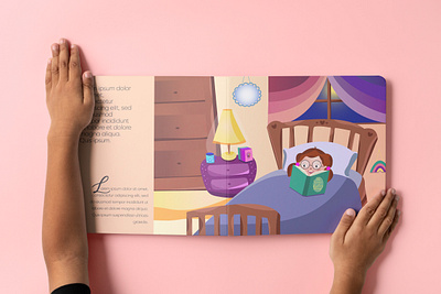 Children’s book illustration graphic design