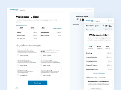 Property Insurance Quote and Buy design home insurance home quote insurance insurance flow insurance quote insure tech insuretech mobile online insurance product design property insurance responsive ui ux web