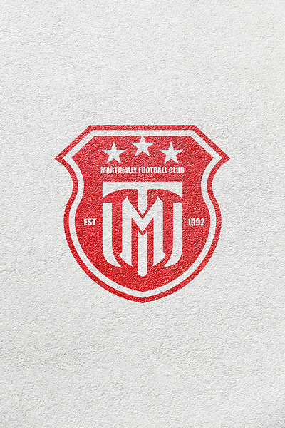 Football Club Logo Design Monogram + Shield animation branding design graphic design illustration logo typography ui ux vector