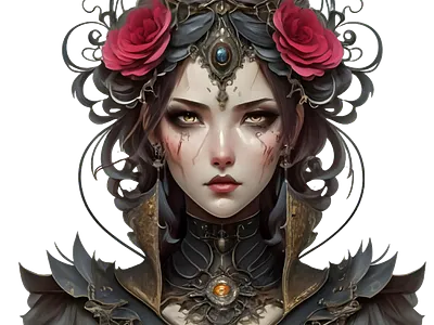 Gothic Illustration 3d abstract art aesthetic aesthetic print aesthetic printable aesthetic wall art animation artist branding design gothic graphic design illustration logo motion graphics ui