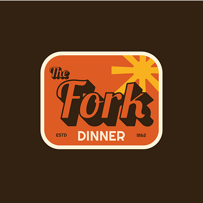 Dinner Illustration branding logo