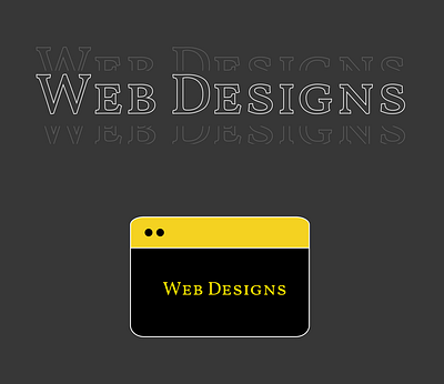 Web Designs branding design graphic design ui