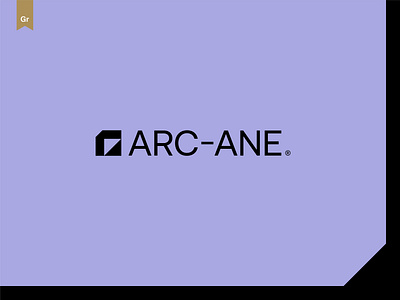 ARC-ANE (features on Behance) arc architecture branding building featured work graphic design home logo minimal visualidentity