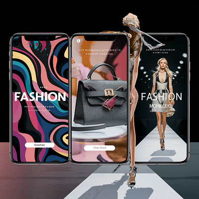 Fashion app Splash Screen Design