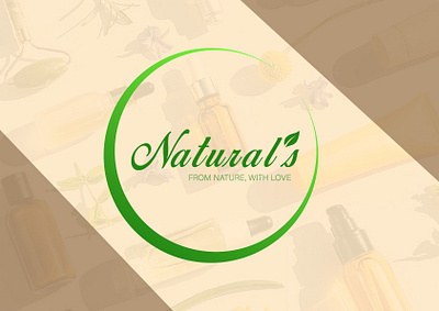 Natural's- Organic Cosmetics Brand Presentation brand presentation branding graphic design illustration logo photoshop visual identity