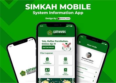 UI Mobile Design: SIMKAH Mobile App app design graphic design mobile app mobile design systemapp trend design ui ui design ux