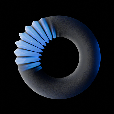 The ring - Blender 3d after effects animation blender design motion graphics particles ui