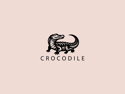 Crocodile Logo africa african angry animal beast caiman crocodile crocodile head crocodile logo crocodile logoground dribbble logo illustration kids little crocodile pet sea shillouette crocodile strong top crocodile zoo