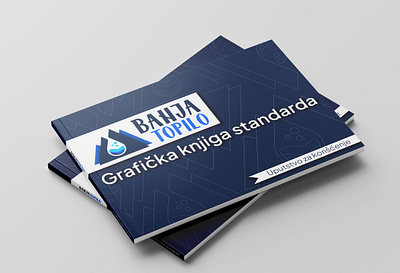 Book of graphic standards for Banja Topilo branding graphic design logo