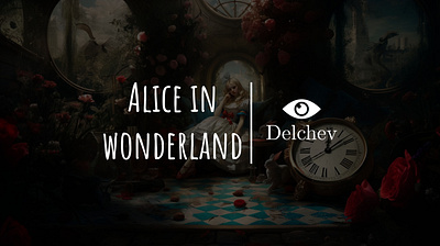 Design: Alice in wonderland animation branding graphic design logo