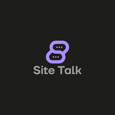 Site Talk App logo branding branding logo chat chat logo gradient logo graphic design logo logo folio logo maker logos message logo minimal logo minimalist logo modern logo s logo software logo talk trending logo