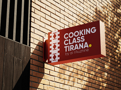 Cooking Class Tirana - Branding branding class company cooking design graphic design logo mockup tirana typography vector
