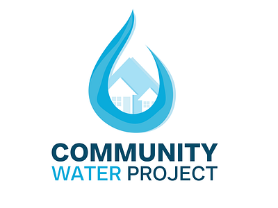 Community Water Project Logo branding graphic design logo