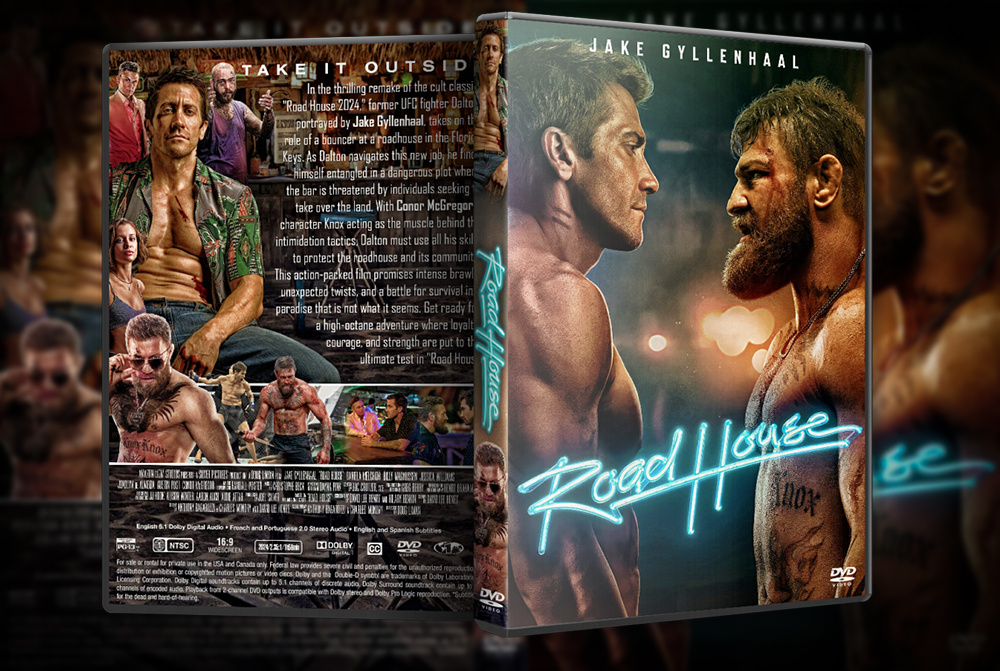 Road House 2024 DVD Cover by Cogecaratulas on Dribbble