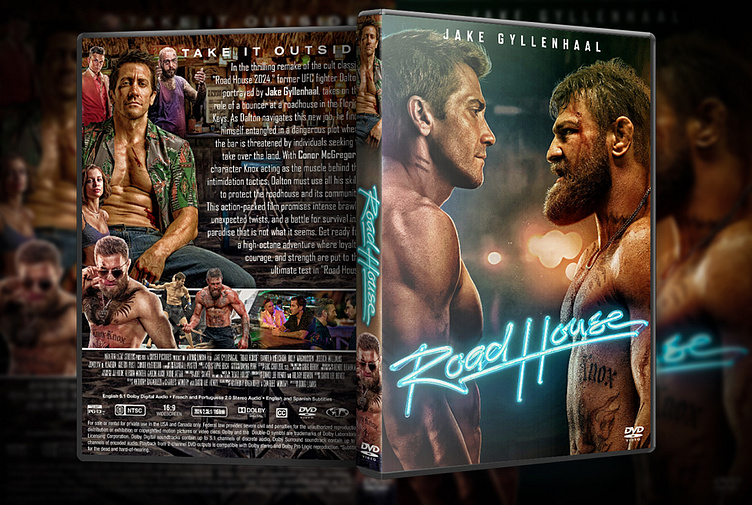 Road House 2024 DVD Cover by Cogecaratulas on Dribbble