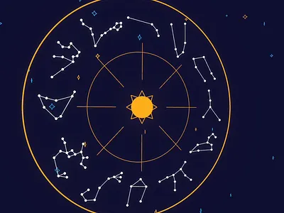 3D Zodiac 3d animation astrology design illustration motion graphics vector zodiac