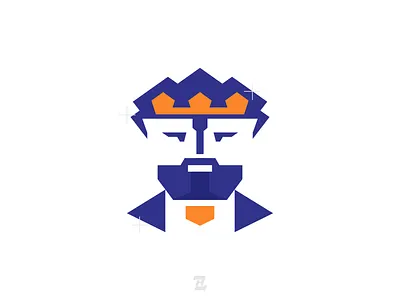 King Persia adobe photoshop brand branding company crown design graphic design icon inspiration king kingdom logo minimalist modern persia strong typography vector