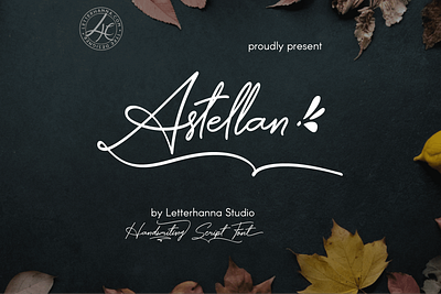 Astellan Font ending swash