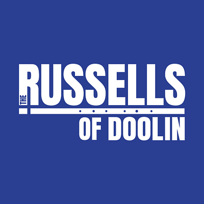 THE RUSSELLS OF DOOLIN LOGO DESIGN branding graphic design logo