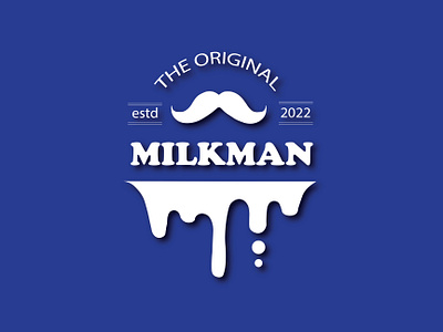 The Original Milkman branding design graphic design illustration logo