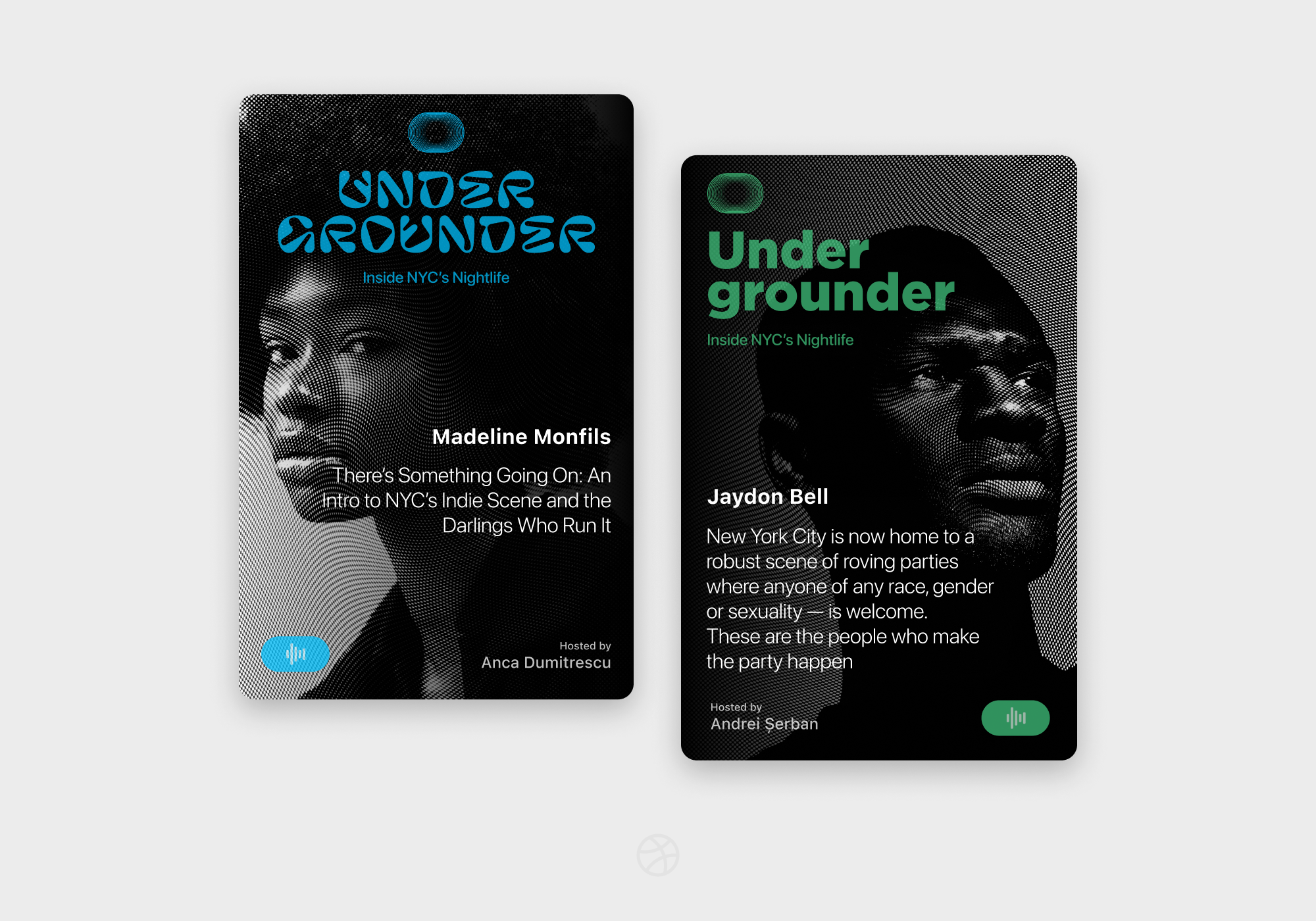 article cards article black and white halftone news pattern portrait