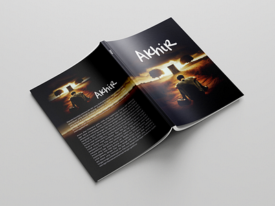 Cover Design "AKHIR" bookcover bookdesign books coverdesign desainlayout graphic design illustration layout layoutdesign noveldesign text