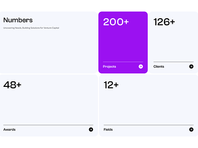 Stats Section app branding design ui web