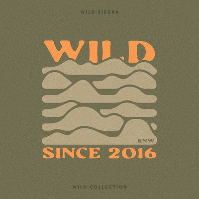 Wild Collection | Wild Sierra abstract design adventure apparel graphics branding collection design graphic art graphic design hand drawn illustration logo minimalist nature print design product design