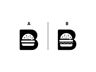 letter b - burger logo design beef burger brand identity branding burger burger logo business logo comapny logo fast food food logo graphic design hamburger logo logo design logo designer logotype minimalist logo monogram pork burger print restaurant typography