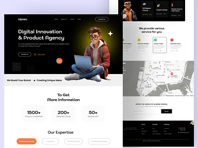 Social Media Markeing design digital marketing fashion fashion landing page graphic design grow your business landing page marketing social media ui