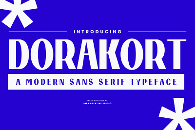 Dorakort – A Modern Sans Serif Typeface dorakort font