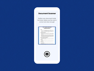 Document Scanner design figma product design ui uiux ux