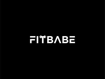 FitBabe Logo branding design graphic design illustration logo typography vector