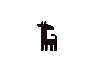 Giraffe and the letter G animal brand branding design elegant g giraffe graphic design illustration letter logo logo designer logodesigner logomark logotype mark minimalism minimalistic modern sign