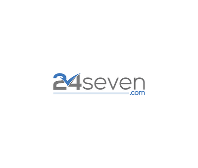 24seven.com Logo branding design graphic design illustration logo typography vector