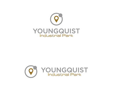 Young Quist Industrial Park Logo branding design graphic design illustration logo typography vector