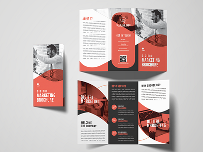 Digital Marketing Brochure brochure digital marketing graphic design print template